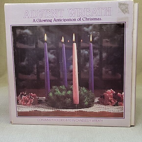 Advent Wreath..A Glowing Anticipation Of Christmas - Picture 2 of 10